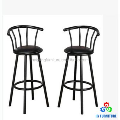 China Bar Stools Cheap Bar Stool Bar Chair Simple Design Metal Low Back Bar Stools for sale