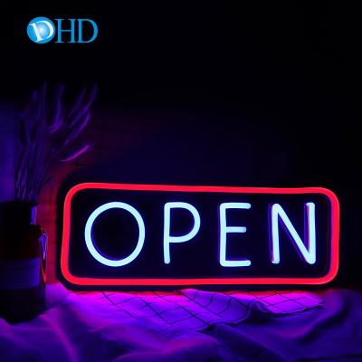 China Wedding Hot Sale Cafe LED Sign Light NEON Open Letters Sign for sale