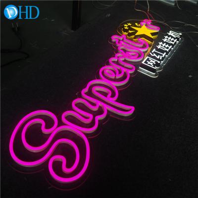 China Colorful Programmable Shops Customs Lead Neon Sign with Controller for sale