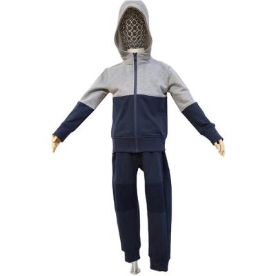 China Kids Breathable Cheap Price Leisure Sportswear Solid Tracksuit For Boys Winter for sale