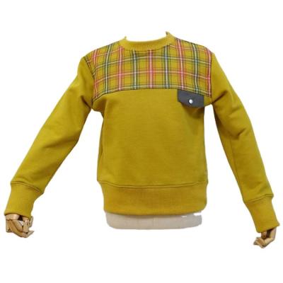 China Regular Online Wholesale Toddler Knitted Fabric Long Sleeve Crewneck Sweaters for sale