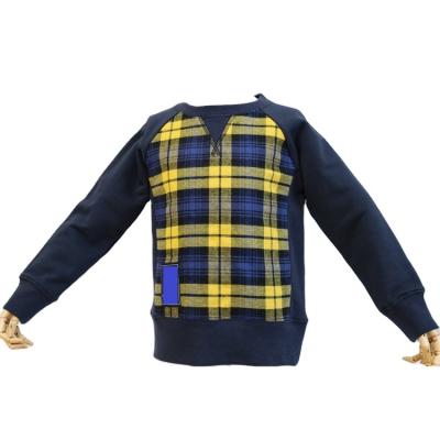 China Regular Hot Sale Custom Logo Children Knitted Fabric Pullovers For Boy Kids for sale