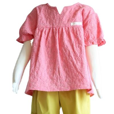 China Professional Custom Red Kids Plain Oversize 100% Cotton T-shirts For Kids for sale