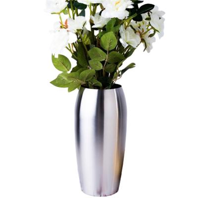 China New New Dedign Decoration Stainless Steel Cylinder Classic/Postmodern Flower Vase for sale