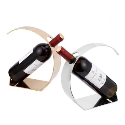 China 2020 Best Selling Stocked Hotel Display Metal Rack For Wine Bottle for sale