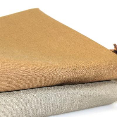 China Wholesale 100% Plain Natural Irish Linen Fabric Plain Dyed Plain Weave Cotton Fabric for sale