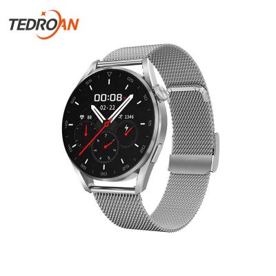 China Hot Selling Waterproof IP68 Touch Screen Monitor Sport Fitness Watch Band Wristband DT3pro Smart Watch Men Women for sale