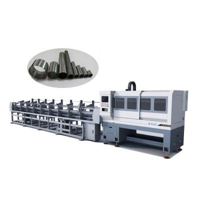 China Laser Cutter Auto Feeding Metal Tube Laser Cutting Machine for sale