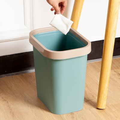 China multi-purpose nordic design household wholesale plastic desktop kitchen garbage bin trash can for sale