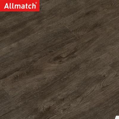 China Allmatch Luxury 4mm Wood Texture PVC Vinyl Tile LVT SPC Flooring for sale