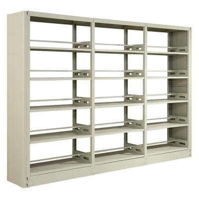 China Eco-Friendly Factory Direct Hot Sale Library Furniture Learning Bookcase School Use Library Shelves Metal Book Shelves for sale