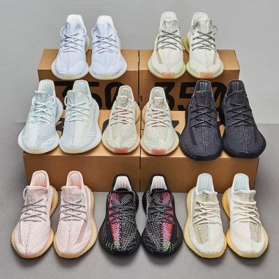 China Original Hot Sale Yeezy 350 Zebra Men's Yeezy Sneakers Men's Sneakers Black Rubber Hot Reflective High Quality for sale