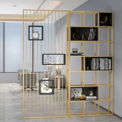 China Nordic Creative Entrance Wholesale Strong Art Decoration Room Divider Living Room Dining Room Divider Metal Iron Screen for sale