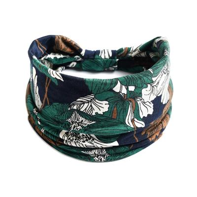 China Wholesale European and American style new style bohemian sporting outside female accessories nylon headband for sale