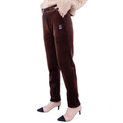 China Autumn Winter Corduroy Pants 2021 Viable With Pockets Pencil Pants Trousers For Women for sale