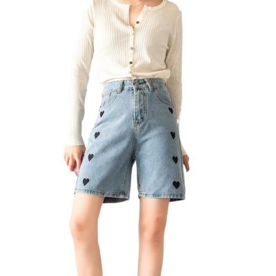 China Wholesale Womens Shorts Breathable Denim for sale