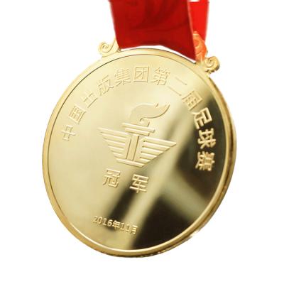 China China Factory Professional Custom Metal Medal Producer / Medallion Lanyard Trophies and Medals Stock Chinese Sports Medals for sale