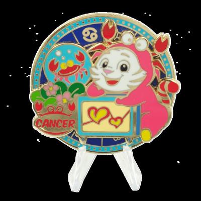 China China China Enamel Badge Magnet Soft Enamel Pin Name Tags Custom Metal 3D Gold Plating Badges With Safety Pins for sale