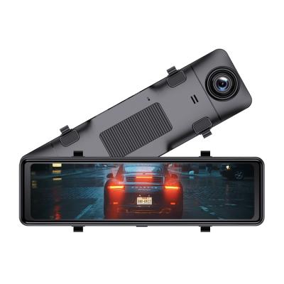 China New Full Hd 4k+1080p Wifi Remote Control Car Monitor Track System Gps Mirror Dash Cam for sale