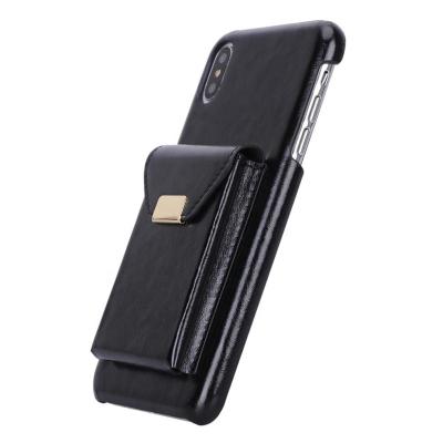 China With Card Pocket Fashion Design Wallet PU Leather Case For iPhone XS Max Cover Case With Card Holder Slot Protective Case for sale