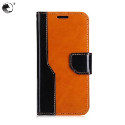 China Unique Design Premium Genuine Leather Phone Case Wallet Wallet Case For Apple iPhone X for sale