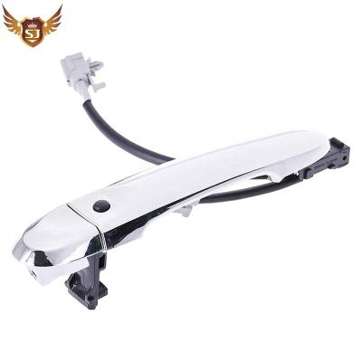 China High Quality Chrome Outerside Door Handle 80640-9KA0A Front Car Door Handle For Nissan Tiida 2012-C Almera SAME AS OEM for sale