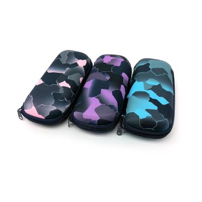 China Factory Wholesale Custom EVA Zipper Sunglasses Case Glasses Hard Waterproof Protective Carrying Case Packaging for sale