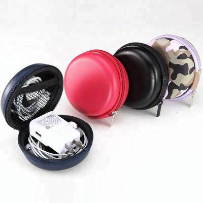 China General Packing Glasses Around Shell Waterproof Storage Hard EVA Earphone Travel Case for sale