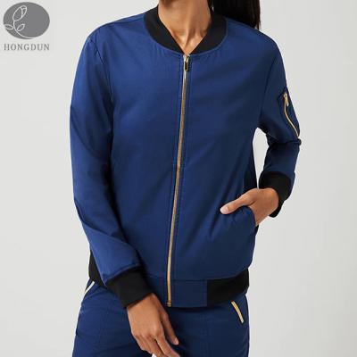 China Custom Anti-wrinkle Medical Jacket With Long Sleeves for sale