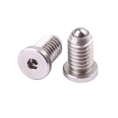 China Thin head Customization fasteners hex socket stainless steel screws ball screw for electronics industry for sale