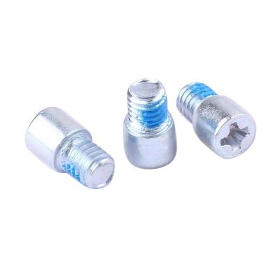 China Cheese Customization fasteners phillips fillister anti loosening nylon adhesive machine screw for sale