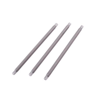 China Shaft Customization long screw shaft straight weave carbon steel plain fasteners for electronics industry for sale