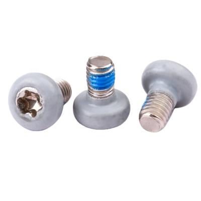 China Pan Customization fasteners torx screw pan head anti loosening nylon adhesive machine screw for sale