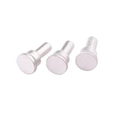 China Fillister head Non-standard customization fillister head step rivet tail chamfer aluminium plain for sale