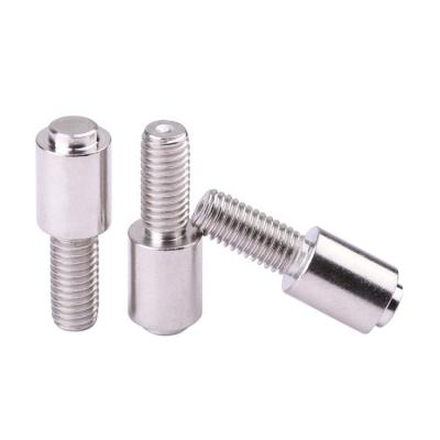 China Fillister Non-standard customization fillister head welding screw mechanical thread stainless steel plain for sale