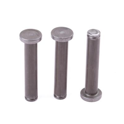 China Flat Customization fasteners Steel stainless steel SS304 SS316 A2-50 A2-70  flat solid rivet DIN 7338 for sale