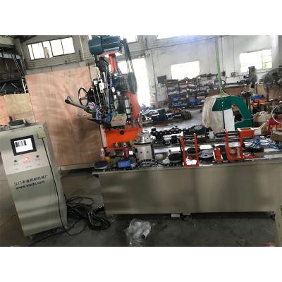 China Industrial Working Use 2axis Roller Brush Drilling And Decking Making Machine For Industrial Use for sale