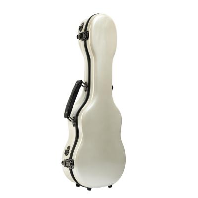 China Fiberglas Hardshell des Elfenbein-Konzert-Ukulele-schweren Falls wasserdicht zu verkaufen