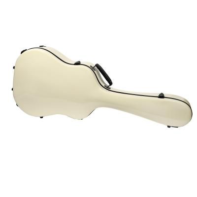 China Estuche rígido de marfil de la guitarra del vidrio de fibra/Shell Guitar Case Acoustic dura en venta