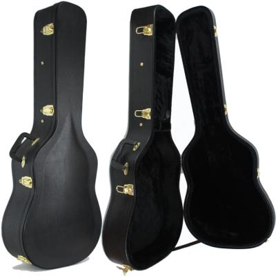 China Wooden Guitar Rack Case Hardshell Dreadnought Hard Case for sale