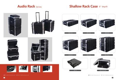 Κίνα 6U ABS Rack Case με αφαιρούμενες πόρτες για χώρους 2U 4U 3U 8U 10U προς πώληση