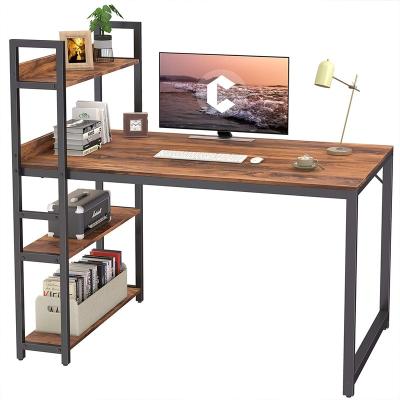 China Industrial Style Design 4 Tier (Height) Adjustable Hot Selling Easy Assemble Spacious Home Office Computer Desk for sale