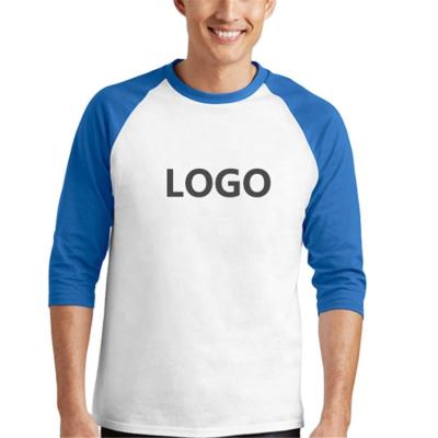 China Viable Wholesale White Oversized Long Sleeve Shirt Custom Graphic Printing T Shirts Men's T-Shirt for sale