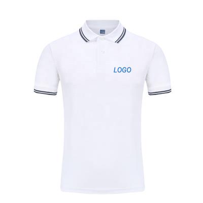 China high quality anti-wrinkle oem new design unisex workwear shorts sleeves logo print cotton plus size polo shirt for sale