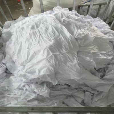 China Strong Absorbency White Used Water Sheets Cotton Rags With Cheap Price In China Wiping Rags for sale