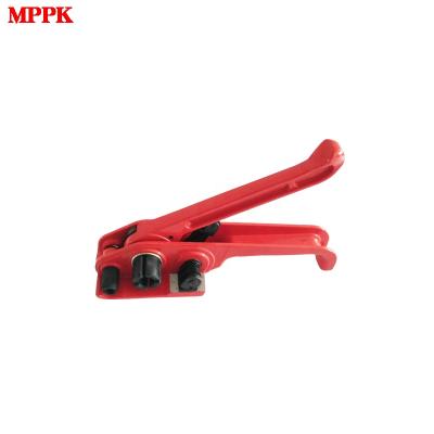 China Red CLOTHING Hardware MPPK H19 Small Hand Manual 13 - 19mm PP PET Plastic Tensioner Tying Tool for sale