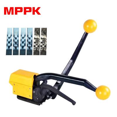 China CLOTHING Tool A333 Manual Loop Sealless Handheld Steel Strapping Machine For 13 16 19 Mm Strap for sale