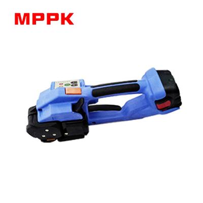 China CLOTHING ORT D160 Blue Electric Battery Operated Stone Plastic Strapping Tool for sale