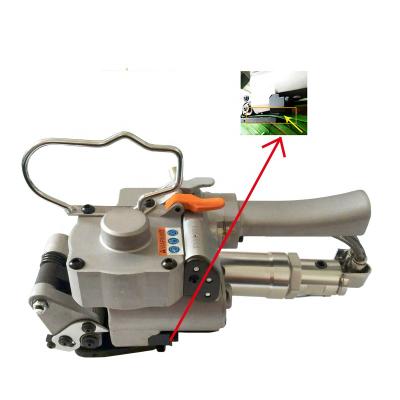 China CLOTHING MPPK CA19/CA25 NO BELT SEPARATION Pneumatic Air Box Packing Machine PET Strapping Tool for sale