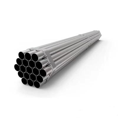 China Liquid Pipe Hot Dipped Galvanized Round Section Cold Rolled Material Mild Steel Pipe For Construction for sale